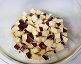 鬼まんじゅう＊さつまいものお饅頭＊節分作り方2写真