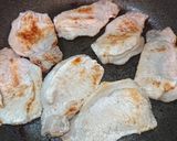 豚ロース焼肉のたれ炒め作り方1写真