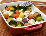 【低脂質】鶏ささみと彩り野菜のグリル作り方9写真