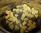 白菜きのことウインナーの粒マスクリーム煮作り方1写真