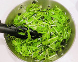 ☆しらすと韓国のりの簡単水菜サラダ☆作り方3写真