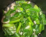 ごま油香る♩九条ねぎと鶏肉の煮浸し作り方6写真