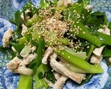 ごま油香る♩九条ねぎと鶏肉の煮浸し作り方10写真