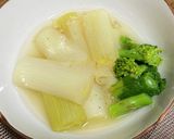 長ネギのあんかけ・生姜風味作り方4写真