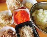 簡単♪きのこたっぷりキーマカレー作り方1写真