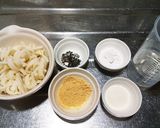 犬ご飯 たいのクリームうどん作り方1写真