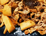 たけのこと豚肉、生椎茸の中華炒め作り方8写真