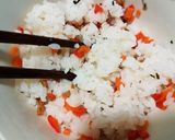 犬ご飯　カラフル混ぜご飯作り方3写真