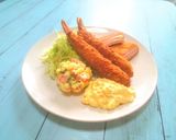 絶品簡単ミルフィーユチーズハムカツ作り方10写真