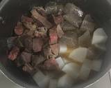温まる家飲みレシピ♬フワの味噌煮込み★作り方5写真