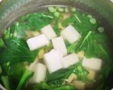 トロトロ♪餅入りのさつまいものおかゆ☆作り方3写真