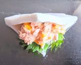 はんぺんのはさみ焼き（ツナマヨコーン）作り方5写真