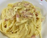 全卵♪牛乳♪フライパンだけでカルボナーラ作り方7写真