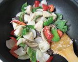 本格中華！たっぷり野菜の酢豚〜甘酢あん〜作り方5写真