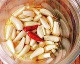 保存食☆失敗知らずの簡単ならっきょ漬け♪作り方2写真