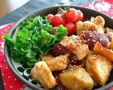 材料2つ簡単メイン☆鶏と薩摩芋の甘辛炒め作り方11写真