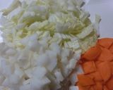 ねっとりお餅入りお粥作り方1写真
