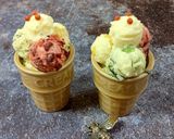可愛い☆カラフルポテトサラダ作り方8写真