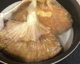 ポリ袋でつくるチーズinハンバーグ作り方6写真