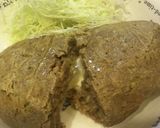 ポリ袋でつくるチーズinハンバーグ作り方8写真