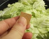材料２つ　白菜と豆腐の生姜スープ煮作り方2写真