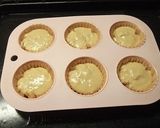 クランブルケーキ　あんココアチーズ　作り方7写真