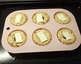 クランブルケーキ　あんココアチーズ　作り方9写真