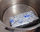 バレンタイン♪ベイクドチョコチーズケーキ作り方3写真