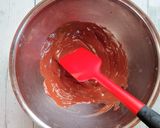 バレンタイン♪ベイクドチョコチーズケーキ作り方5写真