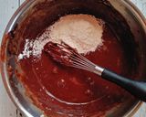 バレンタイン♪ベイクドチョコチーズケーキ作り方10写真