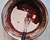 バレンタイン♪ベイクドチョコチーズケーキ作り方11写真