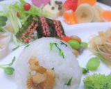 春の七草と胡桃の混ぜご飯作り方11写真