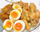 今日の夕飯メニュー・手羽元と大根の煮物作り方1写真