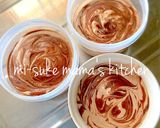 ココアシフォン添え❤チョコクリーム｡ஐஃ作り方4写真