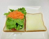 わんぱくサンド*ラップで簡単作り方6写真