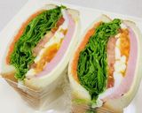わんぱくサンド*ラップで簡単作り方9写真