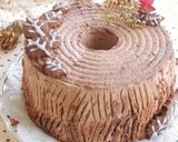 ココアシフォン添え❤チョコクリーム｡ஐஃ作り方6写真