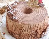ココアシフォン添え❤チョコクリーム｡ஐஃ作り方6写真