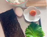 梅しそ巻き寿司作り方1写真
