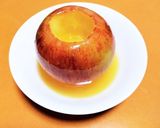 カンタン！まるごとでハチミツな焼きりんご作り方5写真