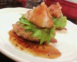 【簡単】和風おろしハンバーグ作り方10写真