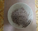 出汁香る 和風カレー年越しそば作り方1写真