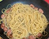 ワンパンで作る！福岡発祥のぺぺたまパスタ作り方3写真
