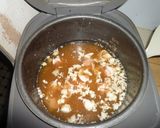 カレーピラフ風豚コマ・鶏団子簡単作り方1写真