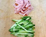 レンジで簡単！もやしの中華サラダ作り方2写真