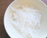 しめじ香る！大根としめじの酢の物♪作り方1写真