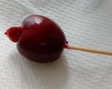 アメリカンチェリーのキッシュワッサー漬け作り方1写真