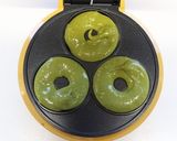黒豆入り☆抹茶の和風ドーナツ♬作り方7写真
