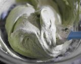 栗入り粒餡と抹茶の米粉ロールケーキ作り方4写真