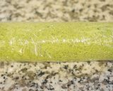 栗入り粒餡と抹茶の米粉ロールケーキ作り方10写真
